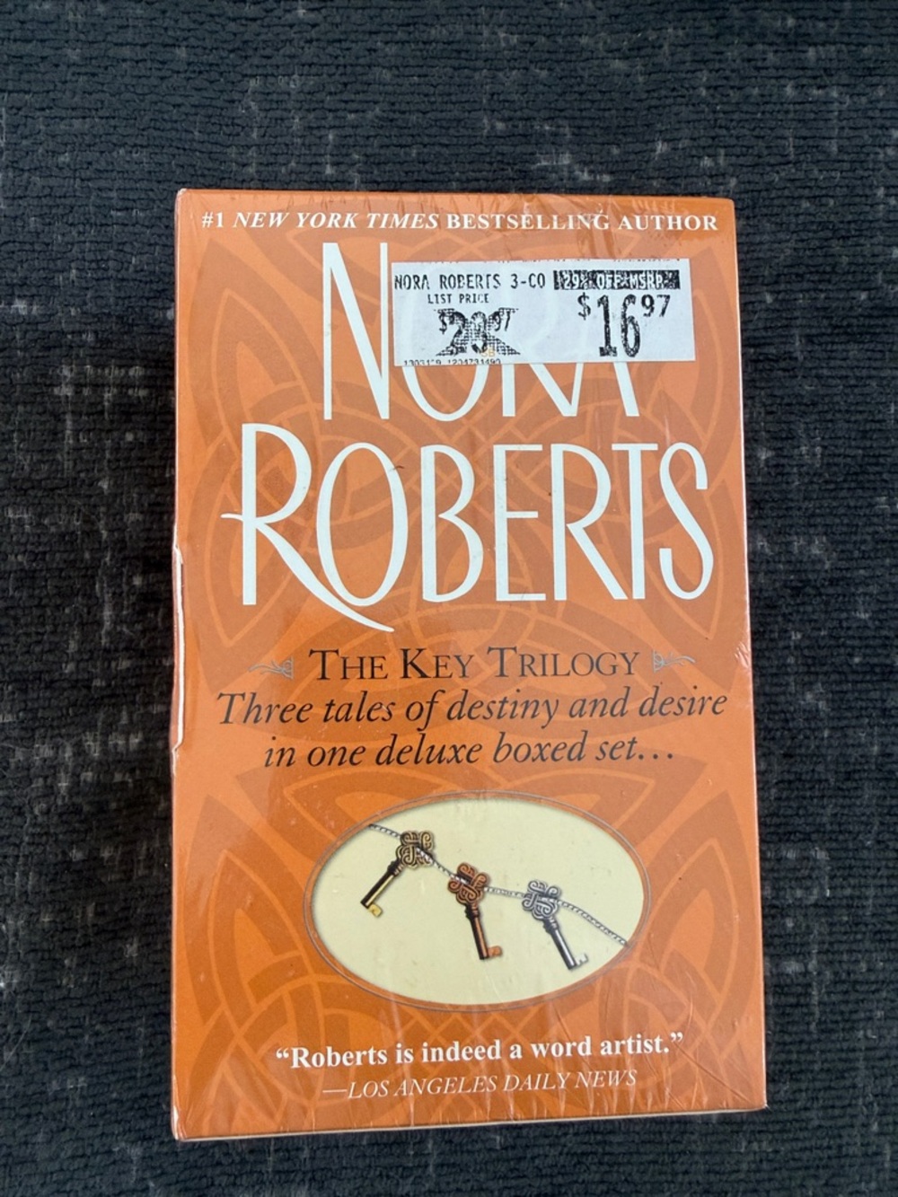 Nora Roberts The Key Trilogy Boxed Set - Orange
